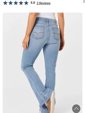 Women's kimes ranch Light Blue Jennifer Flared Jeans